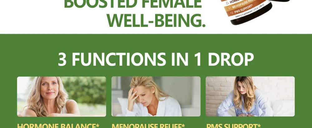 100% Natural Herbal Drops Dong Quai Extract for Hormone Harmony Menopause Relief & PMS Support. 2 oz - Dong Quai drop A2