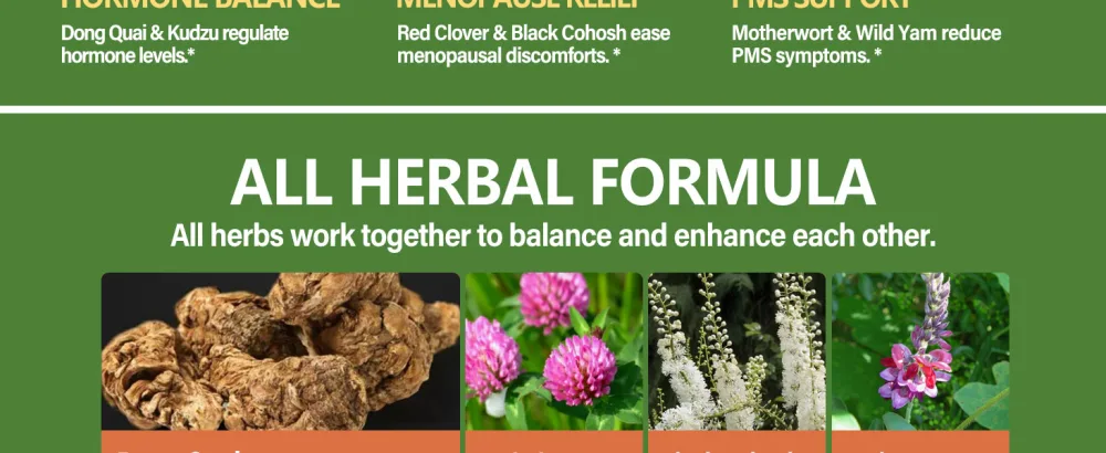 Herbal Complex Extract Dong Quai Extract for Hormone Harmony Menopause Relief & PMS Support. 2oz - Dong Quai drop A3
