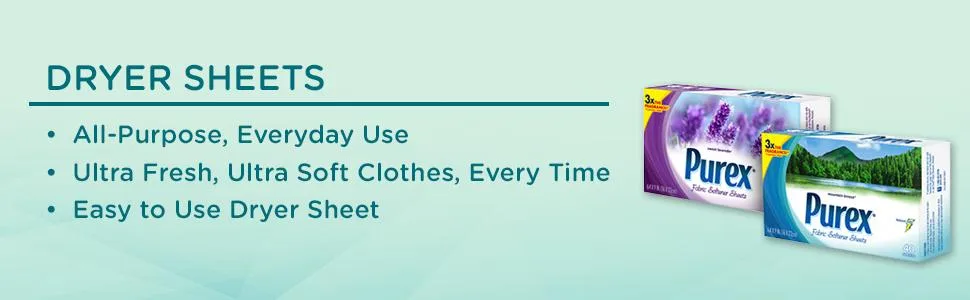 Purex Fabric Softener Dryer Sheets, Mountain Breeze, 40 Count - product information 6