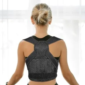 Posture Corrector Belt Man Breathable Bracket Neoprene Back Brace 48.00X35.00X5.00CM Picture 1 - product information 3