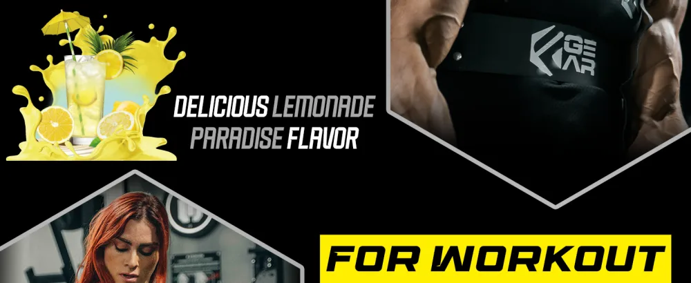 Forzagen CREA-Lade 35 Servings Premium Creatine Monohydrate with Electrolytes Flavored Lemonade Paradise - creatine aminos