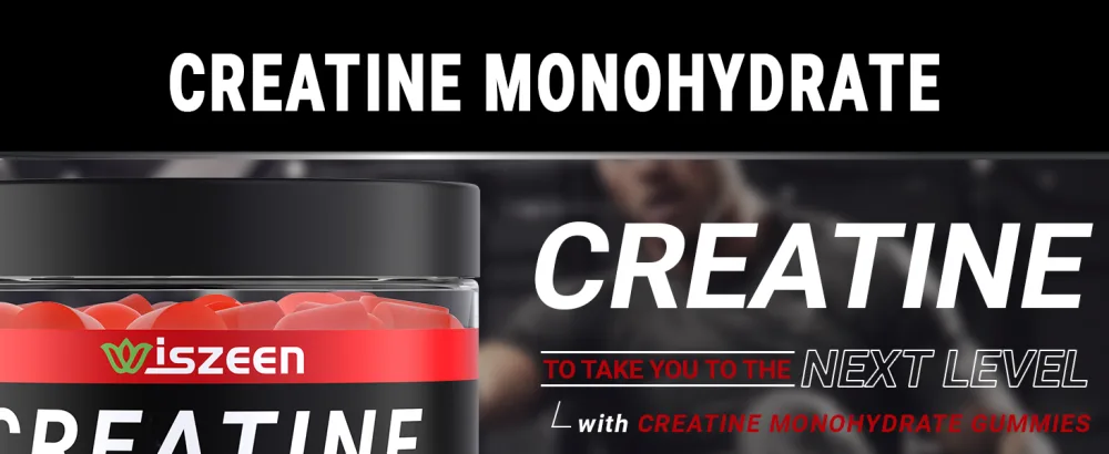 Creatine Monohydrate Gummies - 45 Servings - Creatine Monohydrate Gummy 5g for Men Women Creatine Monohydrate for Strength Endurance Muscle Builder with L-Taurine Alpha GPC - Creatine infused gummies for men