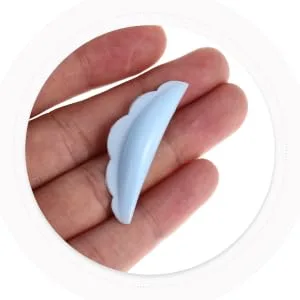 40 Pairs Eyelash Silicone Gasket Lash Lift Tool Eyelash Curler Pads Eyelash Extension Tools Eyelash Lift Pads Eyelash Tools Eyelash Perming De Triple Washer - product information 1