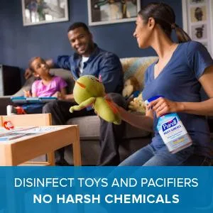 PURELL Multi Surface Disinfectant Spray, Citrus Scent, 28 fl oz Capped Bottle with Spray Trigger in Pack (Pack of 2) - 2844-02-ECCAL - home surface, home surface spray, safe surface spray, purell