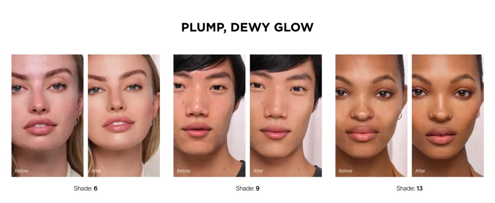 Hourglass Veil Hydrating Skin Tint- Shade 3 - VST Before and After