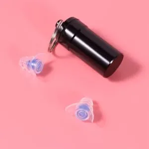 1 Pair Noise Reduction Earplug Filter Earplug Hearing Protection Earbud Blue - product information 5