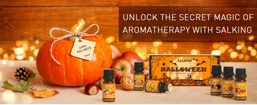 SALKING Halloween Fragrance Oils Premium Essential Oils for Diffuser Scented Oils Gift Set for Soap Candle Making - Pumpkin Pie Caramel Apples Candy Corn Snickerdoodle Caramel Corn Apple Cider - product information 8