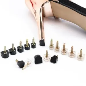 6 Pairs High Heel Studs Heels Tpu Women's Non-slip - product information 1