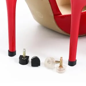6 Pairs High Heel Studs Heels Tpu Women's Non-slip - product information 3