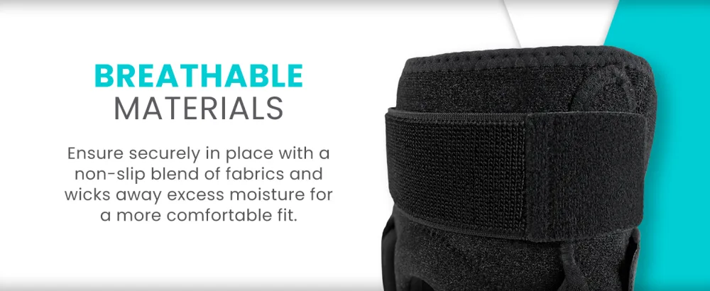 Vive Hinged Knee Brace - Relieves ACL MCL Meniscus Tear - Lightweight Comfortable Breathable Open Patella Wrap with Side Stabilizers - for Women & Men - Adjustable Strap for Tendonitis Small - Breathable Materials