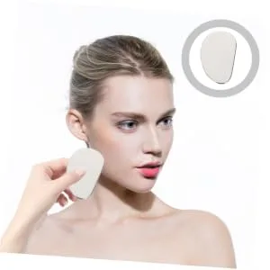 1 PC Scraping Board Massage Tool Healthy Scraping Tool Stainless Steel Scraping Tool Massage Board Care Scraping Plate Face Skin Face Scraping Tool Silver 6.2X4X0.5CM - product information 1