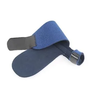 Healifty Toe Compression Brace 1 Pair Big Toe Splints Bunion Corrector Toe Separator Straightener for Women Men (Blue) - product information 1