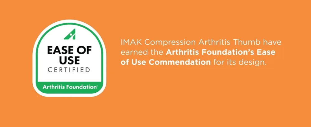 IMAK Brownmed Compression Arthritis Thumb - Compression Sleeve & Stabilizer for Arthritis & Carpal Tunnel Support - Comfortable Compression Glove to Protect & Support Thumbs - Small - product information 3
