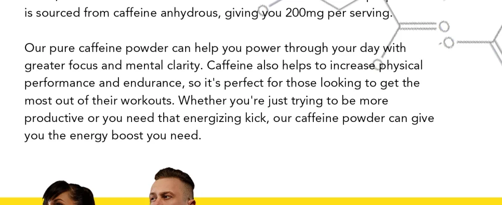 Primaforce Caffeine Pills 200mg 180 Capsules - Caffeine