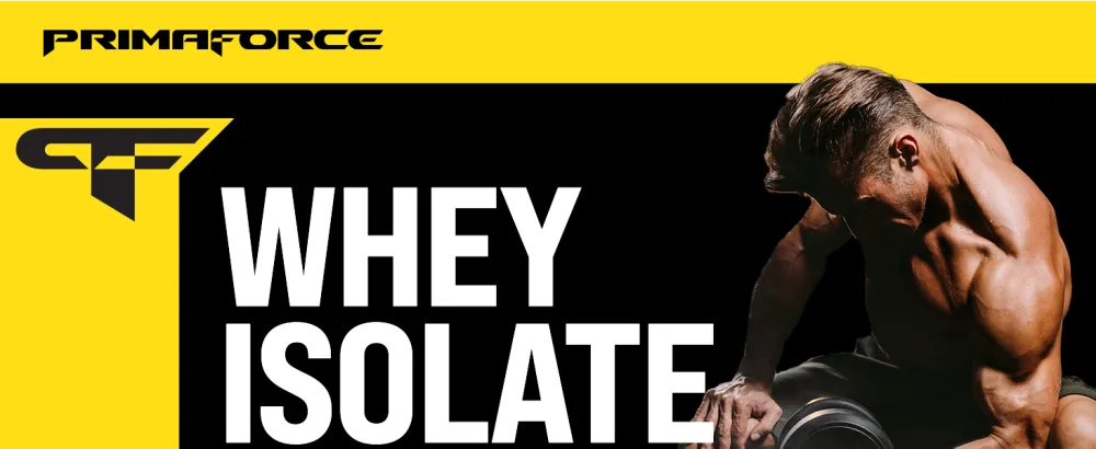 Primaforce Whey Protein Isolate Powder (Chocolate 2 lbs) - Non-GMO Gluten Free - Whey Protein Isolate