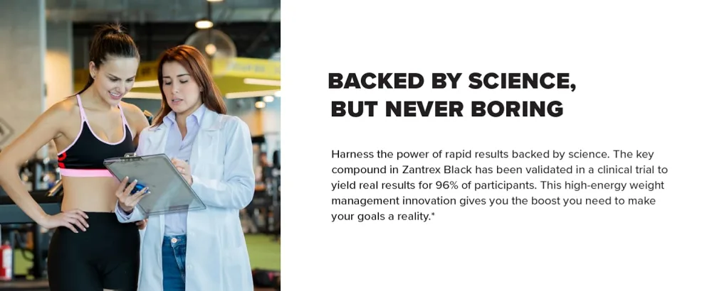 Zantrex Black 60ct - backed by science but never boring