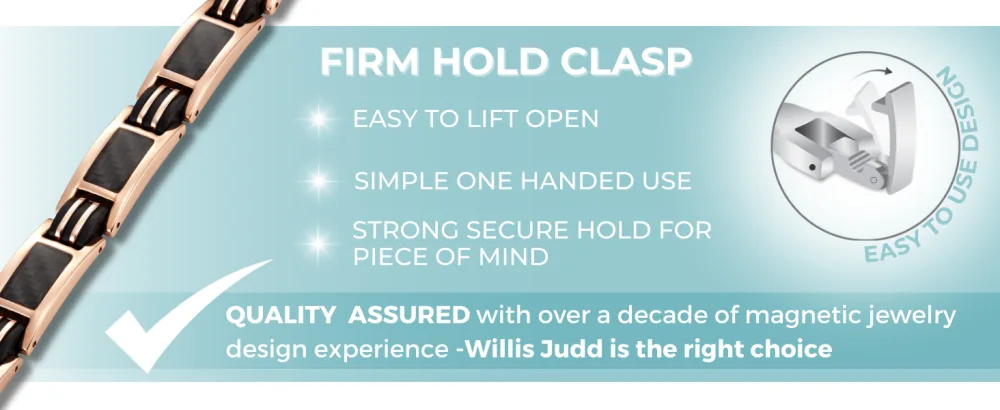 Willis Judd Double Strength Magnetic Bracelet - Willis Judd magnetic bracelet made from quality materials