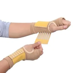 Wrist Support Brace Sports Exercise Training Hand Protector Wrist Wraps with Thumb Loops Sport Sleeves 1 Pair - product information 2