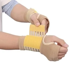 Wrist Support Brace Sports Exercise Training Hand Protector Wrist Wraps with Thumb Loops Sport Sleeves 1 Pair - product information 3