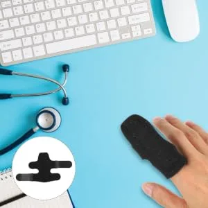 LIOOBO protector thumb thumb protector Support Brace Joint Protector Protector care cot Black 15X8.5CM - product information 3