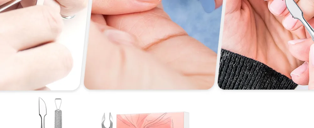 Utopia Care Cuticle Trimmer with Cuticle Pusher Nail Cuticle Trimmer Set Manicure Kit Pedicure Kit Sharp Cuticle Nippers Professional Cuticle Pusher Tool Cuticle Remover Tool Kit (Silver) 1 Silver - nipper