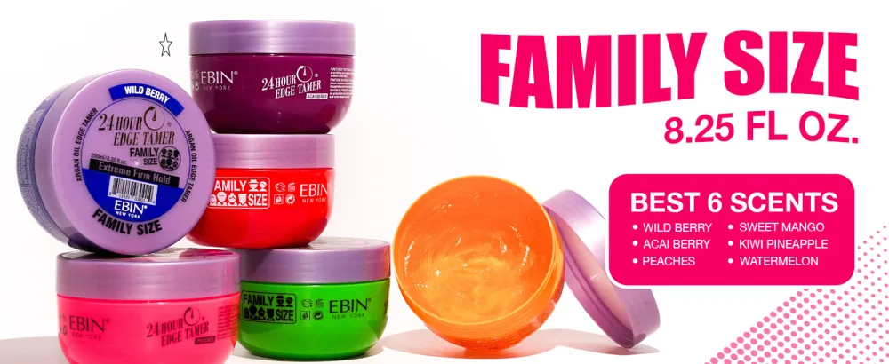 EBIN NEW YORK 24 Hour Edge Tamer Refresh (0.5oz/ 15ml Kiwi Pineapple) - 24 Hour Edge Tamer Refresh