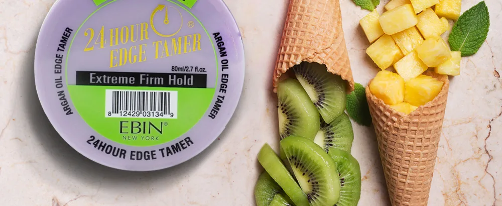 EBIN NEW YORK 24 Hour Edge Tamer Refresh (0.5oz/ 15ml Kiwi Pineapple) - 24 Hour Edge Tamer Refresh
