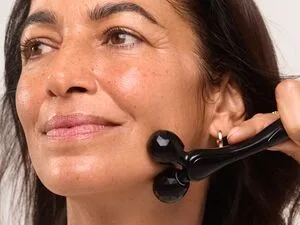 BABE ORIGINAL Facial Massage Pro Face Roller Face Massager Tool Cooling Zinc Alloy Dual-Headed Face Sculpting Tool for Firmness - product information 2
