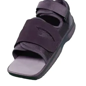 United Ortho Post-Op/Orthopedic Adjustable Recovery Shoe for Broken Foot or Toe Men's Small - Post Op Open Square Toe Shoe