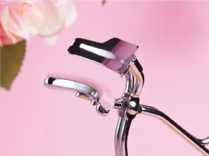 JAPONESQUE False Lash Fuser and Curler - Fuse Natural Lashes to False Eyelashes - No More Flyaway Corners! Great Tool for Short Natural Lashes - Open Design