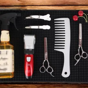1pc Hair Tools Non-Slip Old Fashioned Nano Pu Hair Straightener 45x30cm - product information 5