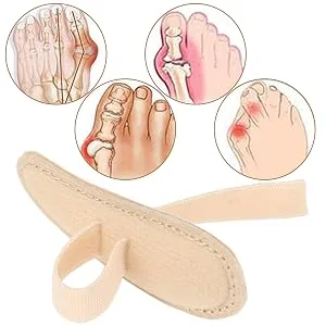 Hammer Toe Crests Universal Size Buttress Pad Reduces Pressure Reusable Toe Crests Cushion Comfotable for Foot Correction(Right Foot) - product information 4