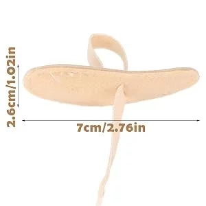 Hammer Toe Crests Universal Size Buttress Pad Reduces Pressure Reusable Toe Crests Cushion Comfotable for Foot Correction(Right Foot) - product information 6