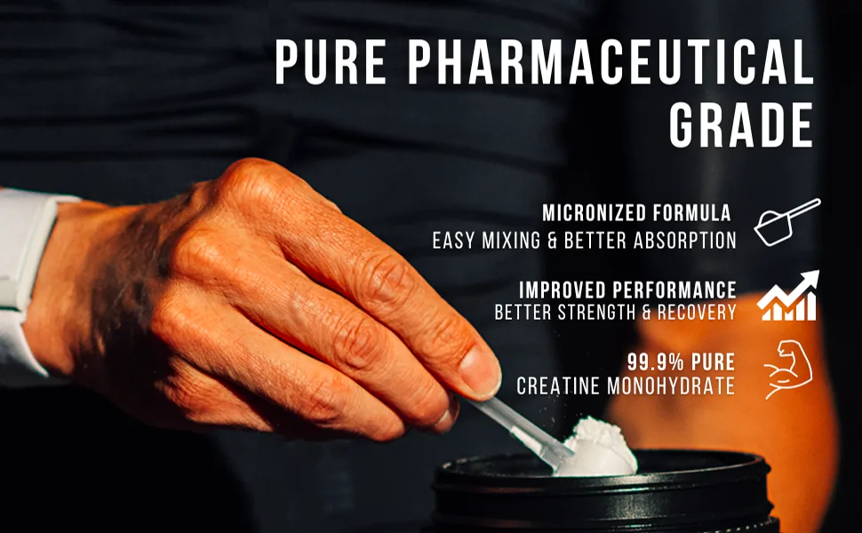 ProteinCo | 99.9% Creatine Monohydrate Powder | 500g | 100 servings - creatine