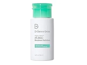 Dr Dennis Gross Alpha Beta 2% BHA+ Breakout Solution Minimizes Pores Clear & Prevent Breakouts 5 Fl Oz - Alpha Beta 2% BHA+ Breakout Solution