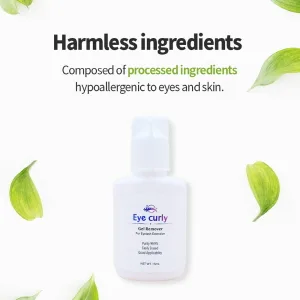 Eyecurly Eyelash Extension Remover and Lash Remover for Lash Extensions - Eyelash Glue Remover Dissolves Eyelash Extension Glue 15g - Harmless ingredient
