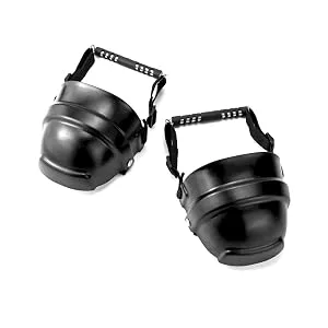 QWORK Foot Guard Metatarsal Protector Plastic Unisex Toe Shoes Universal Size Safety Footwear Metatarsal Guards 1 Pair - QS8609
