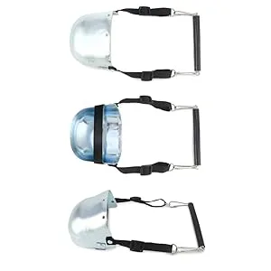 QWORK Steel Toe Guard Metatarsal Guards Foot Guard with Adjustable Straps Universal Size for Men and Women 2 PairS - QS15513