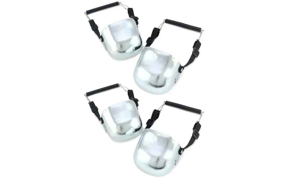 QWORK Steel Toe Guard Metatarsal Guards Foot Guard with Adjustable Straps Universal Size for Men and Women 2 PairS - QS15513