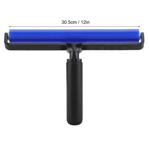 Lint Roller Reusable Lint Roller Silicone Lint Roller for Clothes Lint Rollers for Pet Hair Extra Sticky Screen Film Roller for Household (6 inches) 6in - 3117210240014-3