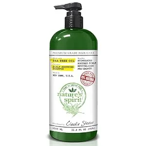 Nature's Spirit Scalp Soothing Tea Tree Oil Shampoo 2.5 Ounce - TEASHAMPOO