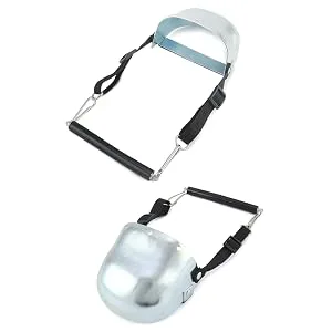 QWORK Steel Toe Guard Metatarsal Guards Foot Guard with Adjustable Straps Universal Size for Men and Women 1 Pair - QS8612