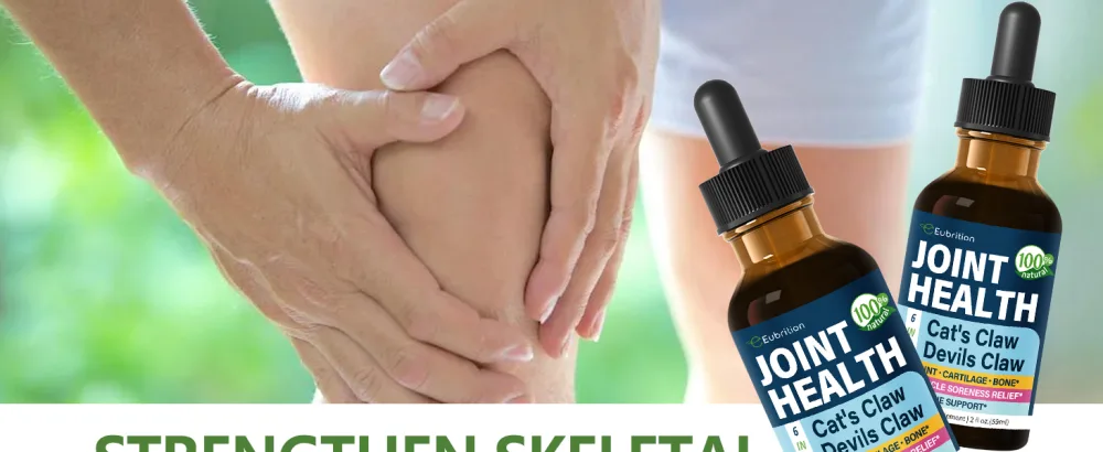 All-Natural Vegan Joint Health Drops: A Comprehensive Solution for Joint Care - 59 ml - Joint Health A1