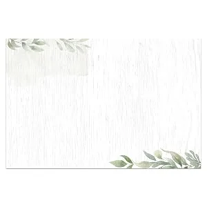 Farmhouse Greenery Notepad 4x6 in. - farmhouse greenery notecards