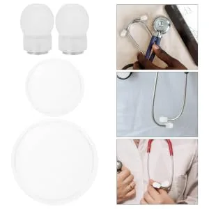 1 Set Diaphragm Replacement Accessories Replacement Diaphragm for Ear Tips for Gourd Child White Suite - product information 5