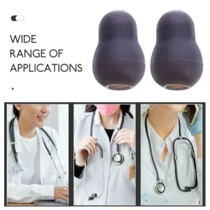 10 Pairs Stethoscope Stethoscope Ear-Tips Ear Tips Stethoscope Replacement Ear Tip Earbuds Accessories Stethoscope Earbuds Ear Beans PVC Soft Seal - product information 2