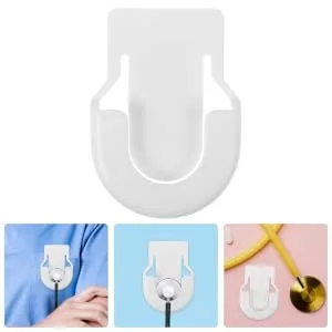 Hanging Buckle Supply Replacement Holder Holder for Doctor Holder for Replacement Buckle Nurse White Small Supplies - product information 2