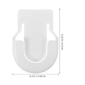 Hanging Buckle Supply Replacement Holder Holder for Doctor Holder for Replacement Buckle Nurse White Small Supplies - product information 4