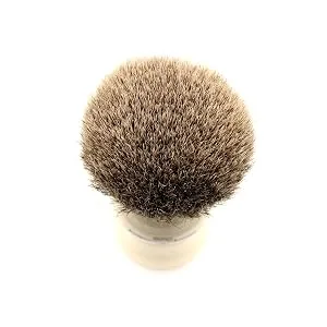 Edwin Jagger 1EJ287 Medium Super Badger Shaving Brush Imitation Ivory for use with Shaving Cream or Soap for Men - Edwin Jagger 1EJ287 Medium Super Badger Shaving Brush, Imitation Ivory