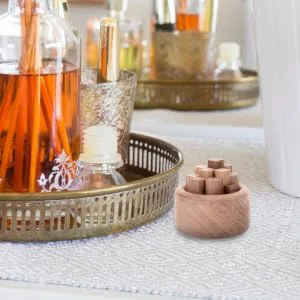 1 Set Beauty Salon Diffuser Wood Diffuser Domestic Use Wood Decor Diffuser Woodpile Shape Diffuser Office Diffuser Office Ornament Diffuser - product information 5